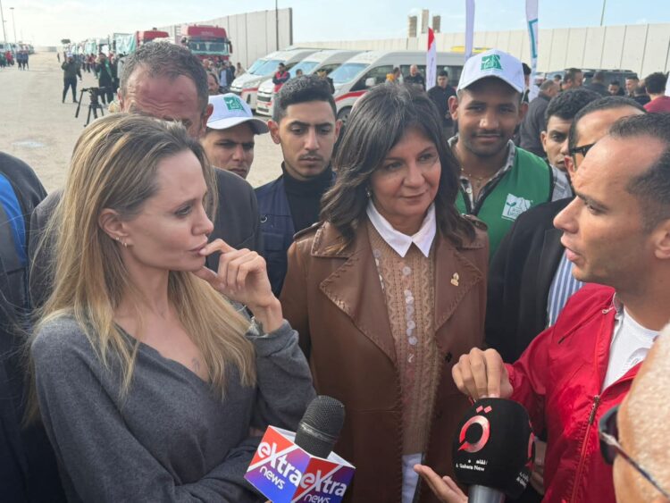 Angelina Jolie at Rafah Crossing: Gaza Faces a Humanitarian Tragedy and Urgently Needs More Aid