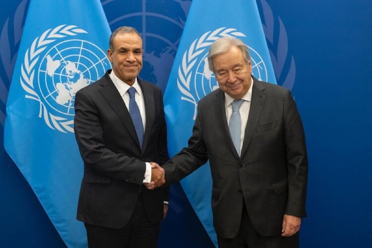 During talks with FM Abdelatty , UN chief commends  Egypt’s role in regional stability