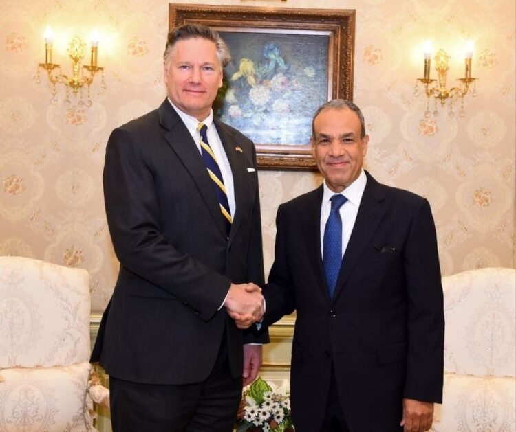 Gaza, Sudan, water security  among issues ,  Egypt’s FM holds talks with US deputy secretary