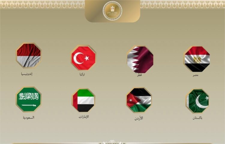 Foreign Ministers of Egypt and Seven Arab and Islamic Countries Condemn Israel’s Repeated Violations of the Gaza Ceasefire