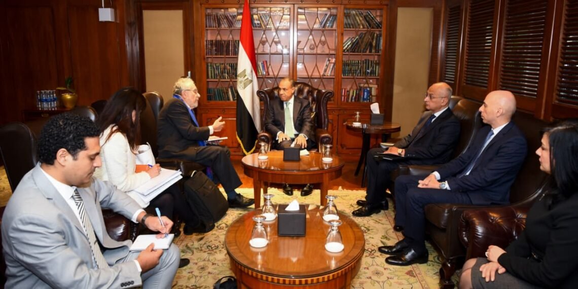 Egyptian FM to Special Rapporteur: per capita water drops to under half of UN threshold 