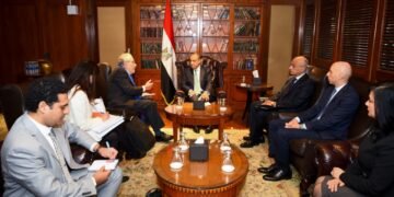 Egyptian FM to Special Rapporteur: per capita water drops to under half of UN threshold 