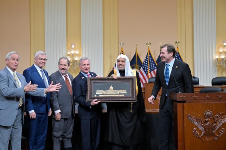 U.S. Congress Honors Secretary-General of the Muslim World League for Efforts to Combat Hate and Promote Coexistence