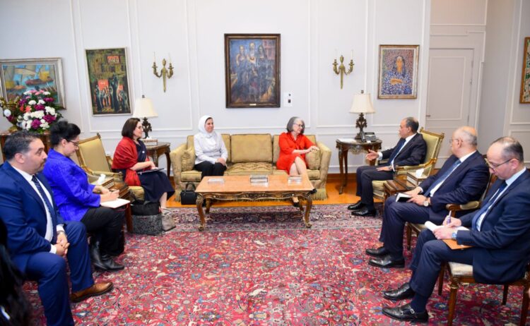 FM Abdelatty discusses boosting Gaza relief with IFRC chief 