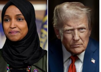Fiery tentions escalate :reciprocal slamming erupt between Trump and Omar