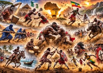 “ Kinetic Savannah”: 10 Eccentric Traditional Sports Redefining the African Spirit
