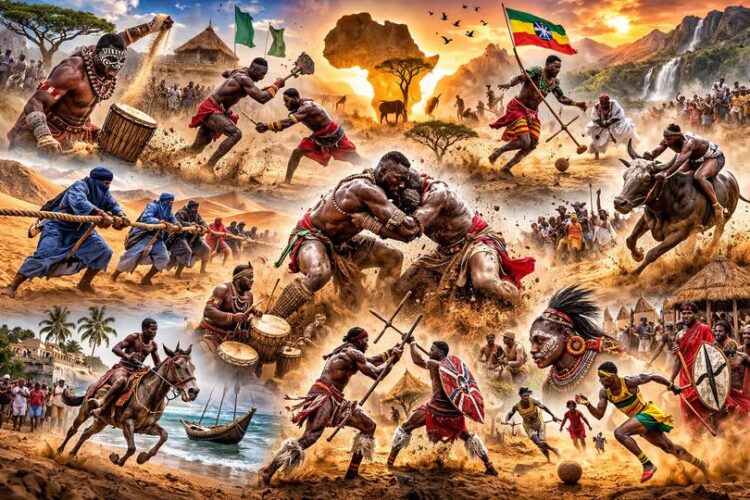 “ Kinetic Savannah”: 10 Eccentric Traditional Sports Redefining the African Spirit