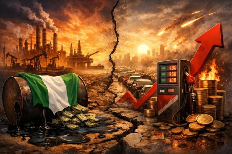 Nigeria’s Energy Paradox: A Nation Drowning in Crude while Choking on Record Fuel Prices