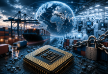Global microchip supply networks
