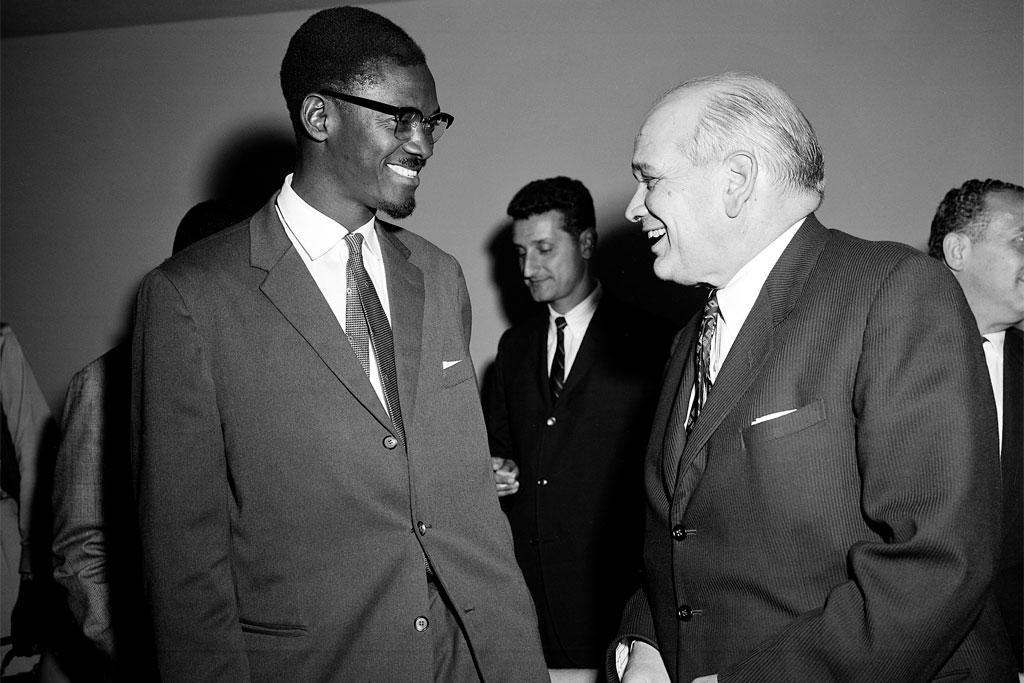 Congolese freedom fighter Patrice Lumumba