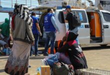 (Archive) IOM teams provide urgent medical assistance to migrants at the port of Abu Sita in Tripoli, Libya.
