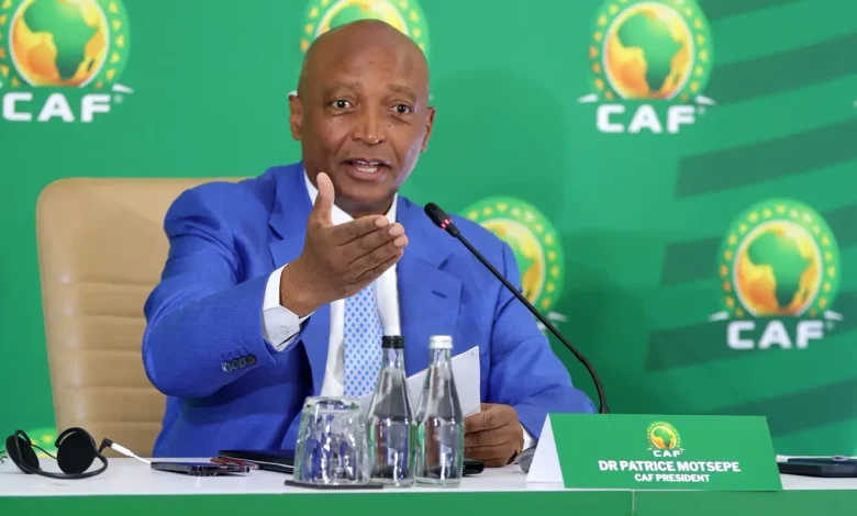 The President of the Confederation of African Football (CAF), Dr. Patrice Motsepe