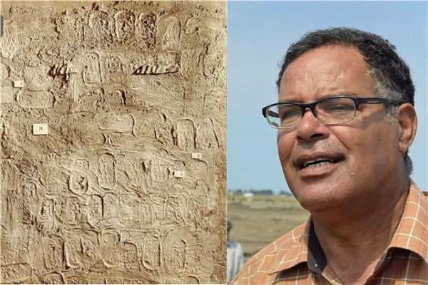 The late Egyptian archaeologist Dr. Mohamed Abdel Maksoud